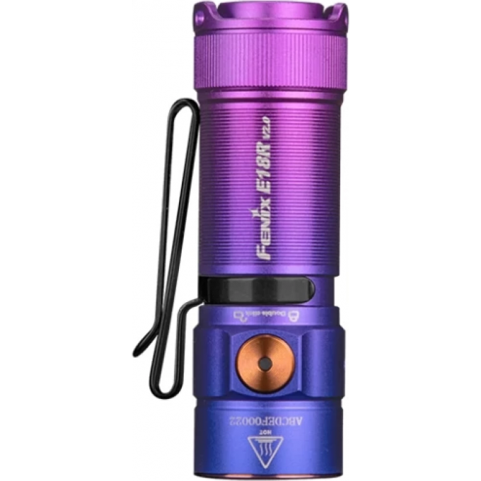 Фонарь FENIX E18R V2.0 NEBULA E18RV20Nb Фонарь FENIX E18R V2.0 NEBULA E18RV20Nb